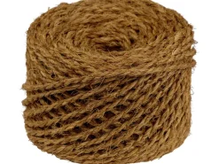 Proflora Weitere Gartenhelfer|Baumbindeband aus Kokosfaser 50 m lang 3,5 mm stark - 2 fach gewickelt