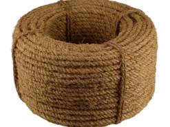 Proflora Weitere Gartenhelfer|Baumbindeband aus Kokosfaser 100m lang ca. 10 mm stark - 3ach gewickelt