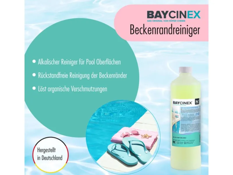 BAYCINEX Poolreinigung|Beckenrandreiniger 1l