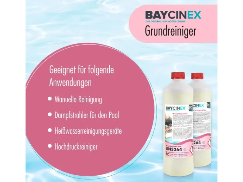 Grundreiniger für Pools 1l*BAYCINEX Clearance