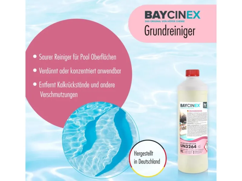 Grundreiniger für Pools 1l*BAYCINEX Clearance