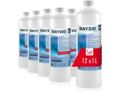 Bayzid Poolpflege|Algizid Algenverhütung für Pools 12 x 1l