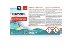 Bayzid Poolreinigung|Chlortabs 20g Schnell Löslich 6x 1kg