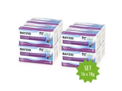 Flockkartusche für Pools 8 x 1kg*Bayzid Discount