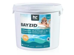 Bayzid Aufstellpools|Poolreinigung|6in1 2-Phasen-Multitabs 200g  5kg