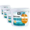 Bayzid Poolreinigung|6in1 2-Phasen-Multitabs 200g  4 x 5kg