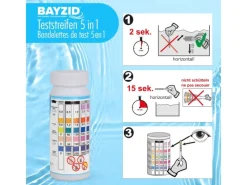 5in1 Pool Teststreifen 50 Stück*Bayzid Outlet