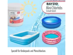 Bayzid Poolpflege|Mini-Chlortabs 2,7g für Kleine Pools 500g