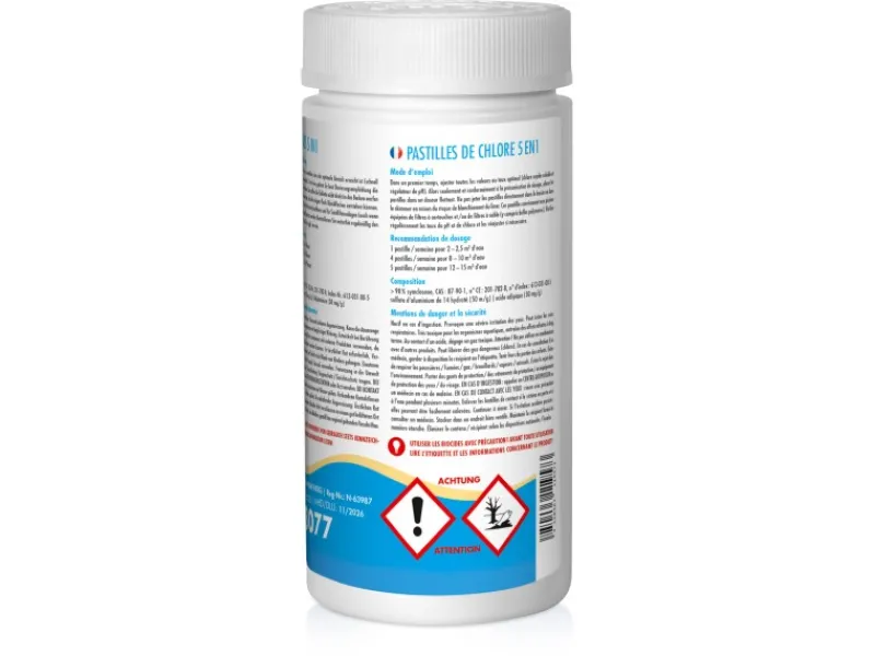 Bayzid Poolpflege|Multitabs 20g 5in1 für Pools 6 x 1kg