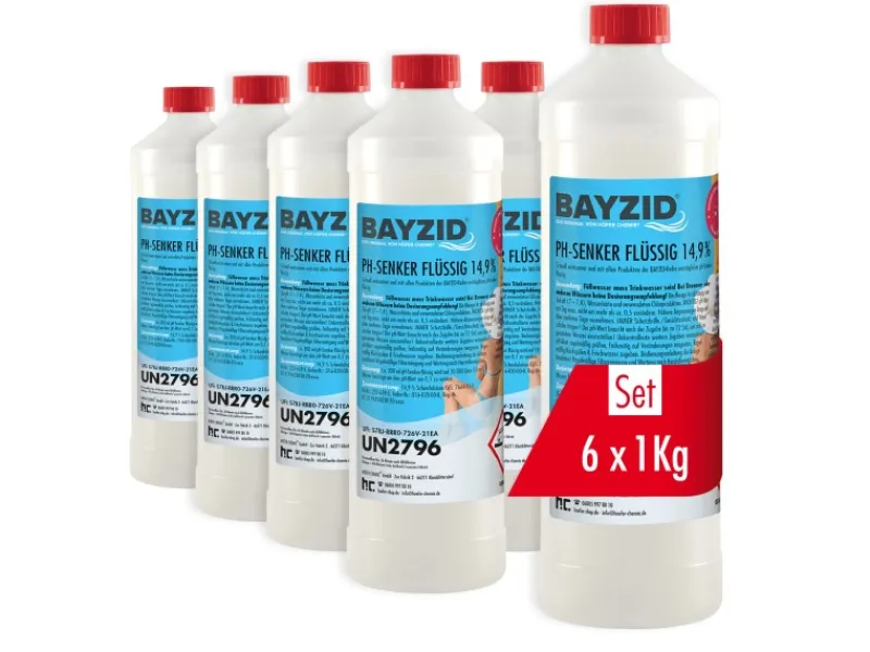 pH Minus Flüssig 14,9% 1kg*Bayzid Outlet