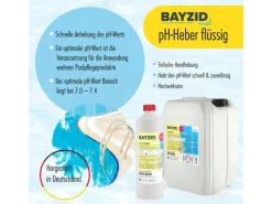 Bayzid Poolpflege|pH Plus Flüssig für Pools 7kg
