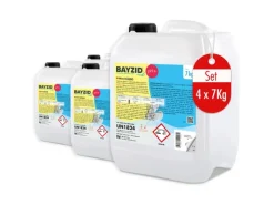 pH Plus Flüssig für Pools 4 x 7kg*Bayzid Outlet