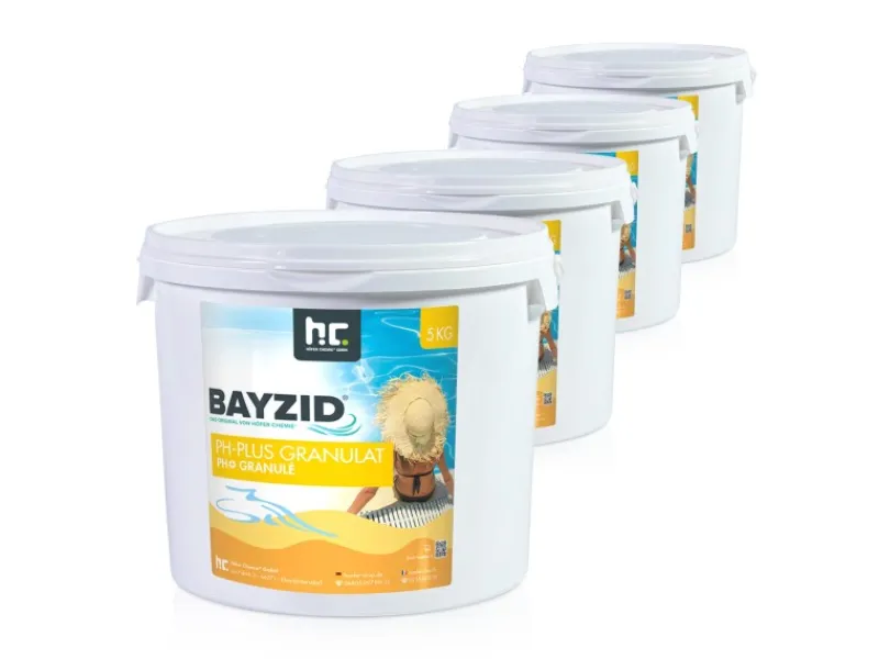 Bayzid Poolpflege|pH Plus Granulat für den Pool 5kg