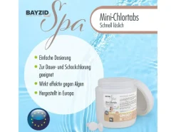 Spa Mini Chlortabs 2,7g Schnell Löslich 2 x 500g*Bayzid Outlet