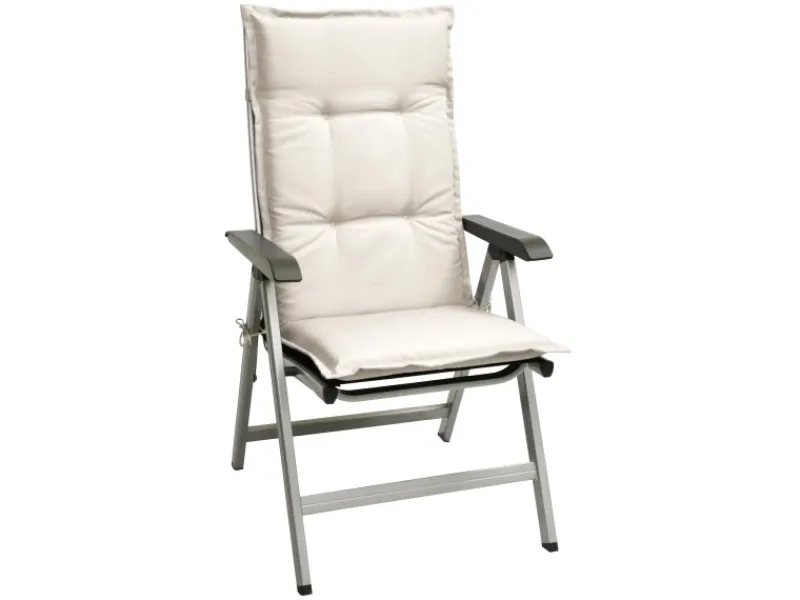 Beautissu Sitzkissen|Gartenstuhlauflagen|Base HL Hochlehner 120x50x6cm