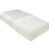 Beautissu Sitzkissen|Gartenstuhlauflagen|BeauErgo BN Memory Foam Nackenstützkissen Bambus 65x40x14