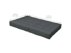 Beautissu Balkonmöbel|Gartenstuhlauflagen|ECO Elements Palettenkissen Sitz + Rücken 1tlg