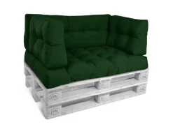 Beautissu Sitzkissen|Gartenmöbel-Sets|ECO Style Palettenkissen Rücken 60x40x10cm 2tlg