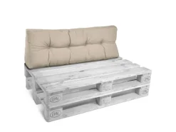 ECO Style Palettenkissen Rücken 120x40x10cm Natur*Beautissu Hot