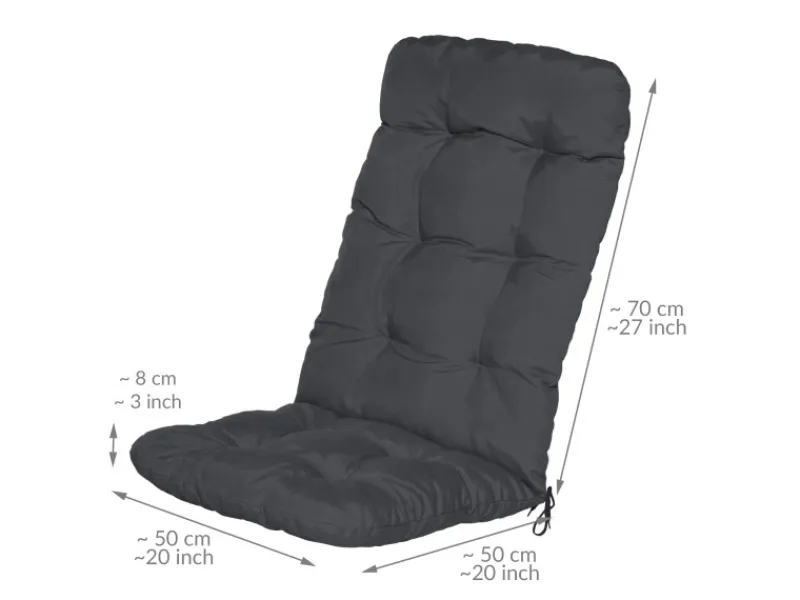 Flair HL Hochlehner 120x50x8cm 2tlg*Beautissu Clearance