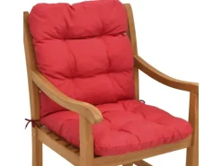 Beautissu Gartenstuhlauflagen|Flair NL Niederlehner 100x50x8cm