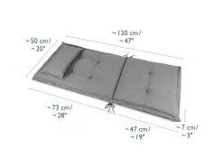 HighLux HL Hochlehner 120x52x7cm 4tlg*Beautissu Best