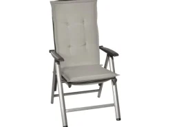 Beautissu Gartenstuhlauflagen|Loft HL Hochlehner 120x50x6cm