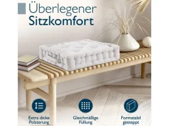 Mila Stuhlkissen 50x50x10cm*Beautissu Online