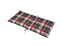 Beautissu Gartenstuhlauflagen|Sunny RK Niederlehner 100x50x6cm Kariert