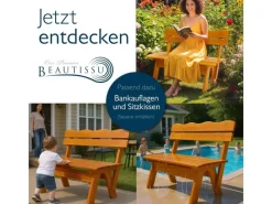 Beautissu Gartenbänke|Tromsö Gartenbank RD 120cm