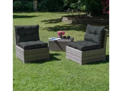 Beautissu Sitzkissen|Lounge-Gartenmöbel|Xluna Loungekissen Sitz 60x60x10cm