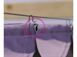 Beetex Alustange für Seilspann-Sonnensegel nach Maß 1 m*