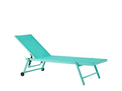 Beliani Gartenliege Grün 65x198x107* Hot