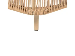 Sonnenliegen|Beliani Gartenliege farben Beige 190x70x33