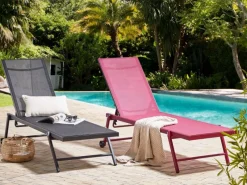 Beliani Gartenliege 65x198x107*