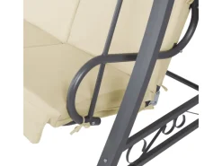 Beliani Gartenschaukel GARBO 112x185x184* New