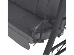 Beliani Gartenschaukel GARBO Dunkel 112x185x184* Hot