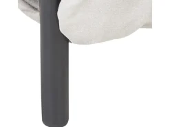 Beliani Gartenstuhl Grau Schwarz 93x115x80* Hot