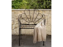 Beliani Gartenstuhl Schwarz 49x71x91* Best