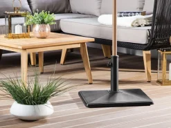 Beliani Zubehör für Sonnenschirme CERVO Schwarz 50x50x36* Best