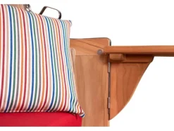 bene living Strandkorb Komplettset Schaalsee Teak PE grau Modell 585* Hot