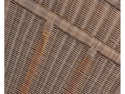 bene living Strandkorb Komplettset Schaalsee Teak PE grau Modell 585* Hot