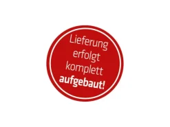 bene living Strandkorb Komplettset Ammersee Grande XXL Teak Bullauge PE grau Modell 582* Online