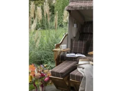 bene living Strandkorb Komplettset Schleswig Pinie Zweisitzer PE Mokka Modell 556* New