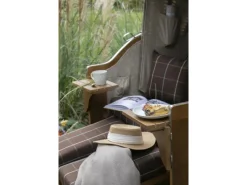 bene living Strandkorb Komplettset Schleswig Pinie Zweisitzer PE Mokka Modell 556* New