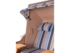 bene living Strandkorb Komplettset Schaalsee Teak PE grau Modell 580* New