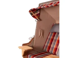 bene living Strandkorb Komplettset Schaalsee Teak PE grau Modell 584* New