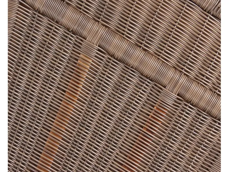 bene living Strandkorb Komplettset Schaalsee Teak PE grau Modell 584* New