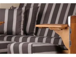 bene living Strandkorb Komplettset Schleswig Pinie Zweisitzer PE Mokka Modell 554* Online