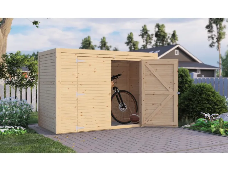 Gartenschrank Box Bike 103 cm x 207 cm FSC®*Bertilo